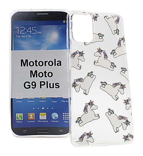 billigamobilskydd.se TPU-Designkotelo Motorola Moto G9 Plus