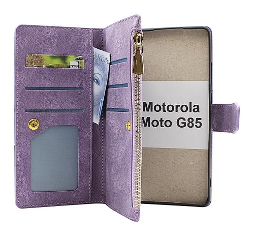 billigamobilskydd.se XL Standcase Luksuskotelo puhelimeen Motorola Moto G85