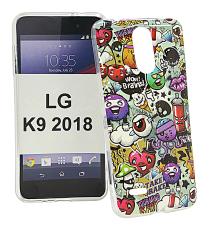 billigamobilskydd.se TPU-Designkotelo LG K9 2018 (LMX210)