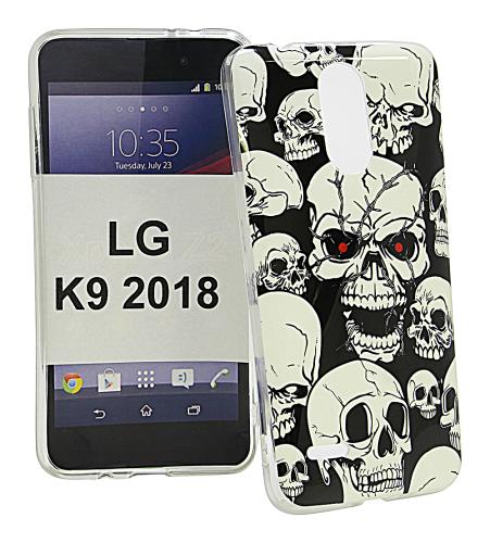 billigamobilskydd.se TPU-Designkotelo LG K9 2018 (LMX210)