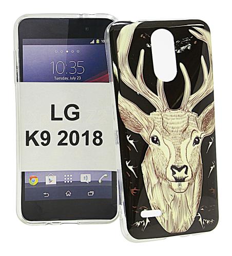 billigamobilskydd.se TPU-Designkotelo LG K9 2018 (LMX210)