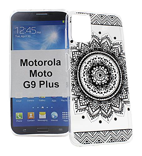 billigamobilskydd.se TPU-Designkotelo Motorola Moto G9 Plus