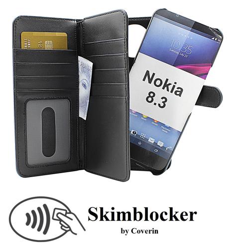 Coverin Skimblocker XL Magnet Wallet Nokia 8.3