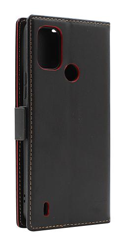 billigamobilskydd.se Luksuskotelo Standcase Wallet Nokia C21 Plus