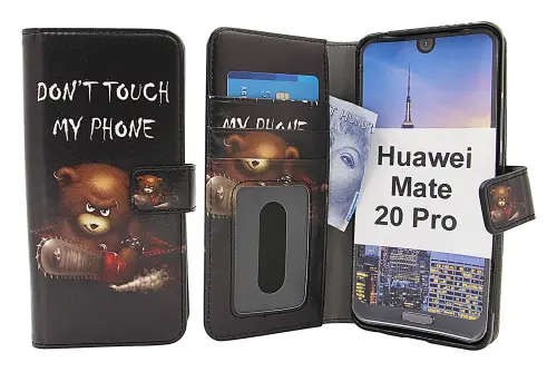 Coverin Skimblocker Design Magneettilompakko Huawei Mate 20 Pro