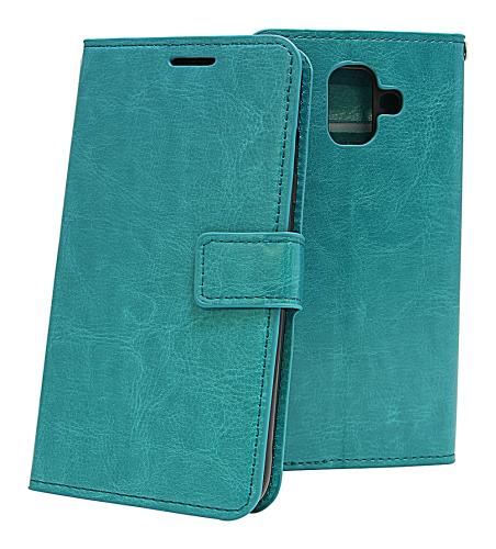 billigamobilskydd.se Crazy Horse Lompakko Samsung Galaxy A6 2018 (A600FN/DS)