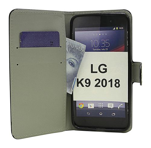 billigamobilskydd.se Kuviolompakko LG K9 2018 (LMX210)