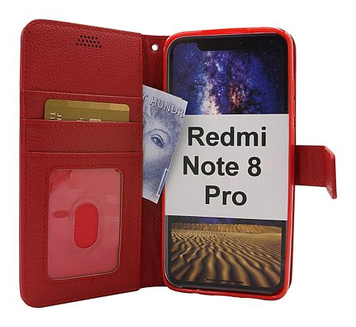 billigamobilskydd.se New Jalusta Lompakkokotelo Xiaomi Redmi Note 8 Pro