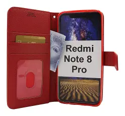 billigamobilskydd.se New Jalusta Lompakkokotelo Xiaomi Redmi Note 8 Pro