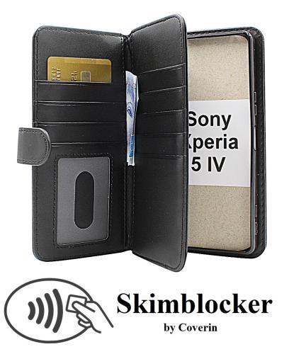 Coverin Skimblocker XL Wallet Sony Xperia 5 IV 5G