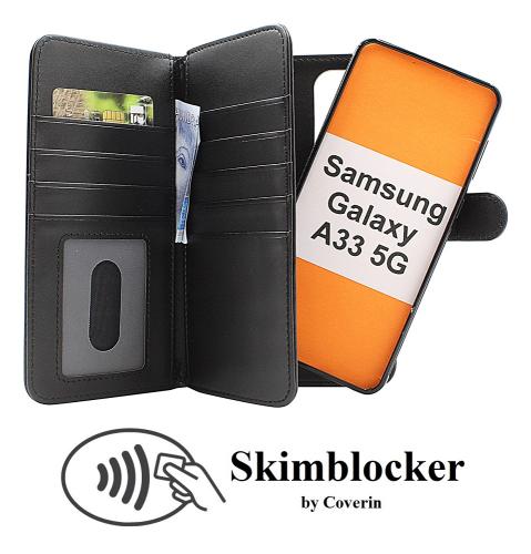 Coverin Skimblocker XL Magnet Wallet Samsung Galaxy A33 5G (A336B)