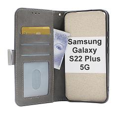 billigamobilskydd.se Zipper Standcase Wallet Samsung Galaxy S22 Plus 5G