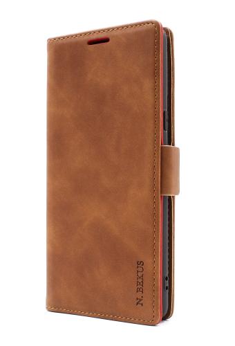 billigamobilskydd.se Luksuskotelo Standcase Wallet Nokia C21 Plus