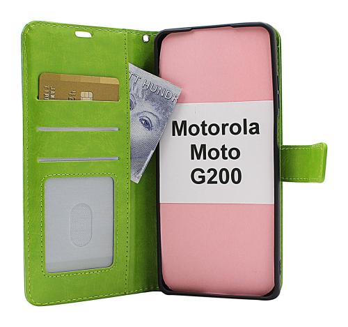 billigamobilskydd.se Crazy Horse Lompakko Motorola Moto G200