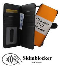 Coverin Skimblocker XL Magnet Wallet Motorola Moto G9 Plus