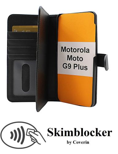 Coverin Skimblocker XL Magnet Wallet Motorola Moto G9 Plus