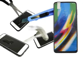 billigamobilskydd.se N&auml;yt&ouml;nsuoja karkaistusta lasista Motorola Moto G9 Plus