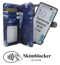 Coverin Skimblocker XL Magnet Designwallet Samsung Galaxy S10 Lite (G770F)