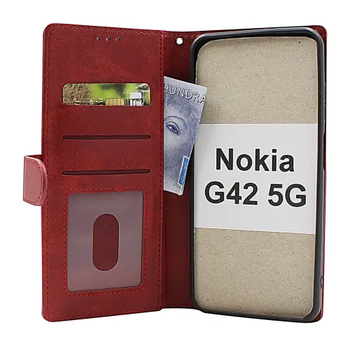 billigamobilskydd.se Zipper Standcase Wallet Nokia G42 5G