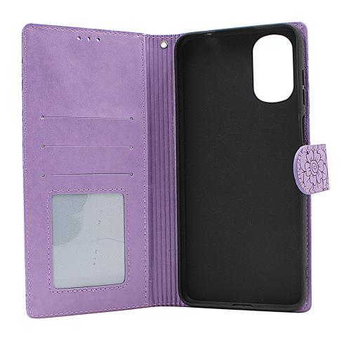 billigamobilskydd.se Flower Standcase Wallet Motorola Moto G22