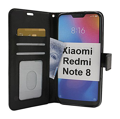 billigamobilskydd.se Crazy Horse Lompakko Xiaomi Redmi Note 8