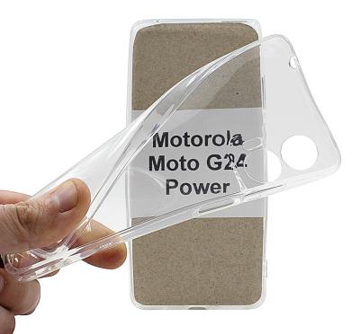 Ultra Thin TPU Kotelo Motorola Moto G24 Power