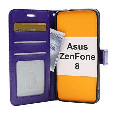 Coverin Crazy Horse Lompakko Asus ZenFone 8 (ZS590KS)