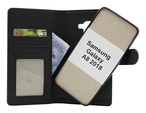 Coverin Skimblocker Samsung Galaxy A8 2018 (A530FD) Magneetti Puhelimen Kuoret