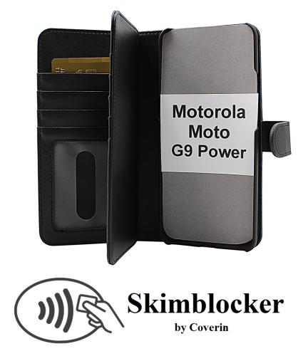 Coverin Skimblocker XL Magnet Wallet Motorola Moto G9 Power