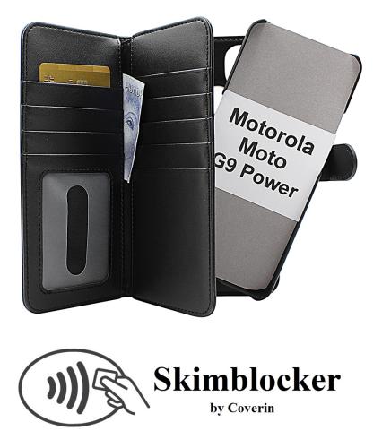 Coverin Skimblocker XL Magnet Wallet Motorola Moto G9 Power