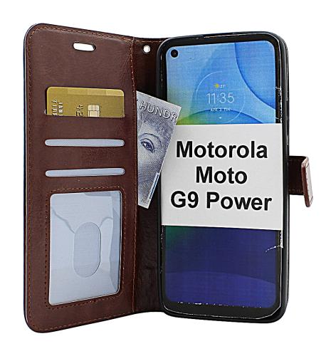billigamobilskydd.se Crazy Horse Lompakko Motorola Moto G9 Power