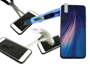 Coverin N&auml;yt&ouml;nsuoja karkaistusta lasista Xiaomi Redmi Note 8
