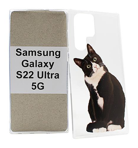 billigamobilskydd.se TPU-Designkotelo Samsung Galaxy S22 Ultra 5G