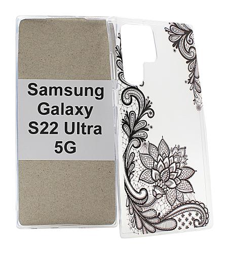 billigamobilskydd.se TPU-Designkotelo Samsung Galaxy S22 Ultra 5G