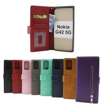 billigamobilskydd.se Zipper Standcase Wallet Nokia G42 5G