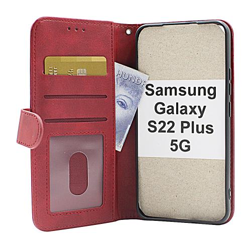 billigamobilskydd.se Zipper Standcase Wallet Samsung Galaxy S22 Plus 5G