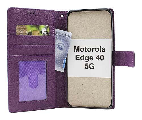 billigamobilskydd.se New Jalusta Lompakkokotelo Motorola Edge 40 5G