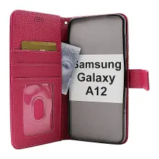 Coverin New Jalusta Lompakkokotelo Samsung Galaxy A12 (A125F/DS)