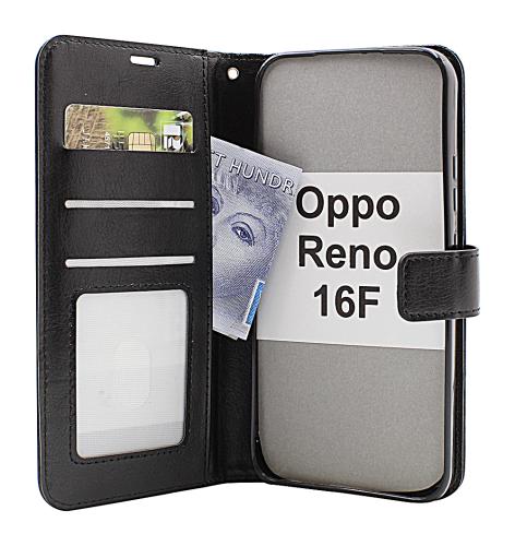 Coverin Crazy Horse Oppo Reno 16F Puhelimen Kuoret