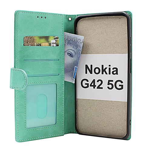 billigamobilskydd.se Zipper Standcase Wallet Nokia G42 5G