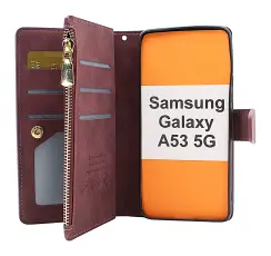 billigamobilskydd.se XL Standcase Luksuskotelo puhelimeen Samsung Galaxy A53 5G (A536B)