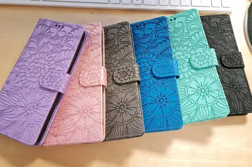 billigamobilskydd.se Flower Standcase Wallet Samsung Galaxy S21 Plus 5G (G996B)