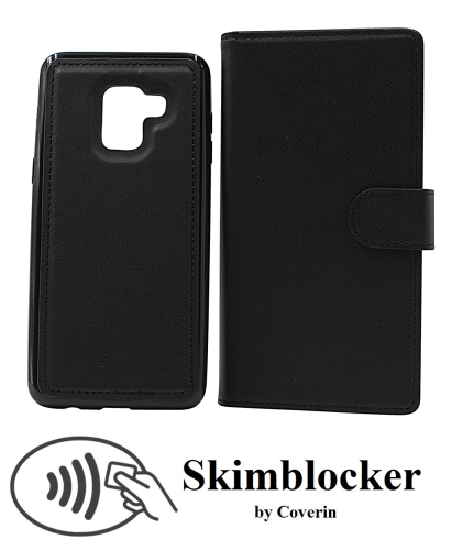 Coverin Skimblocker Samsung Galaxy A8 2018 (A530FD) Magneetti Puhelimen Kuoret