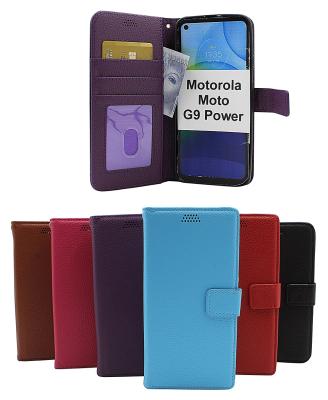 New Jalusta Lompakkokotelo Motorola Moto G9 Power