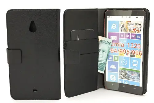 billigamobilskydd.se Jalusta Lompakkokotelo Nokia Lumia 1320