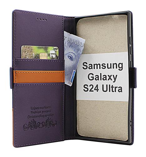 Coverin Samsung Galaxy S24 Ultra 5G Premium Lompakkokotelo Slim