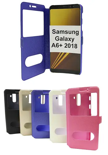 billigamobilskydd.se Flipcase Samsung Galaxy A6 Plus 2018 (A605FN/DS)