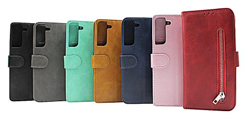 billigamobilskydd.se Zipper Standcase Wallet Samsung Galaxy S22 Plus 5G