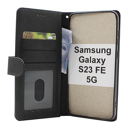 billigamobilskydd.se Zipper Standcase Wallet Samsung Galaxy S23 FE 5G