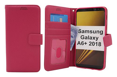 Coverin New Jalusta Lompakkokotelo Samsung Galaxy A6+ 2018 (A605FN/DS)